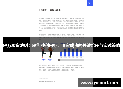 伊万观察法则：聚焦胜利目标，洞察成功的关键路径与实践策略